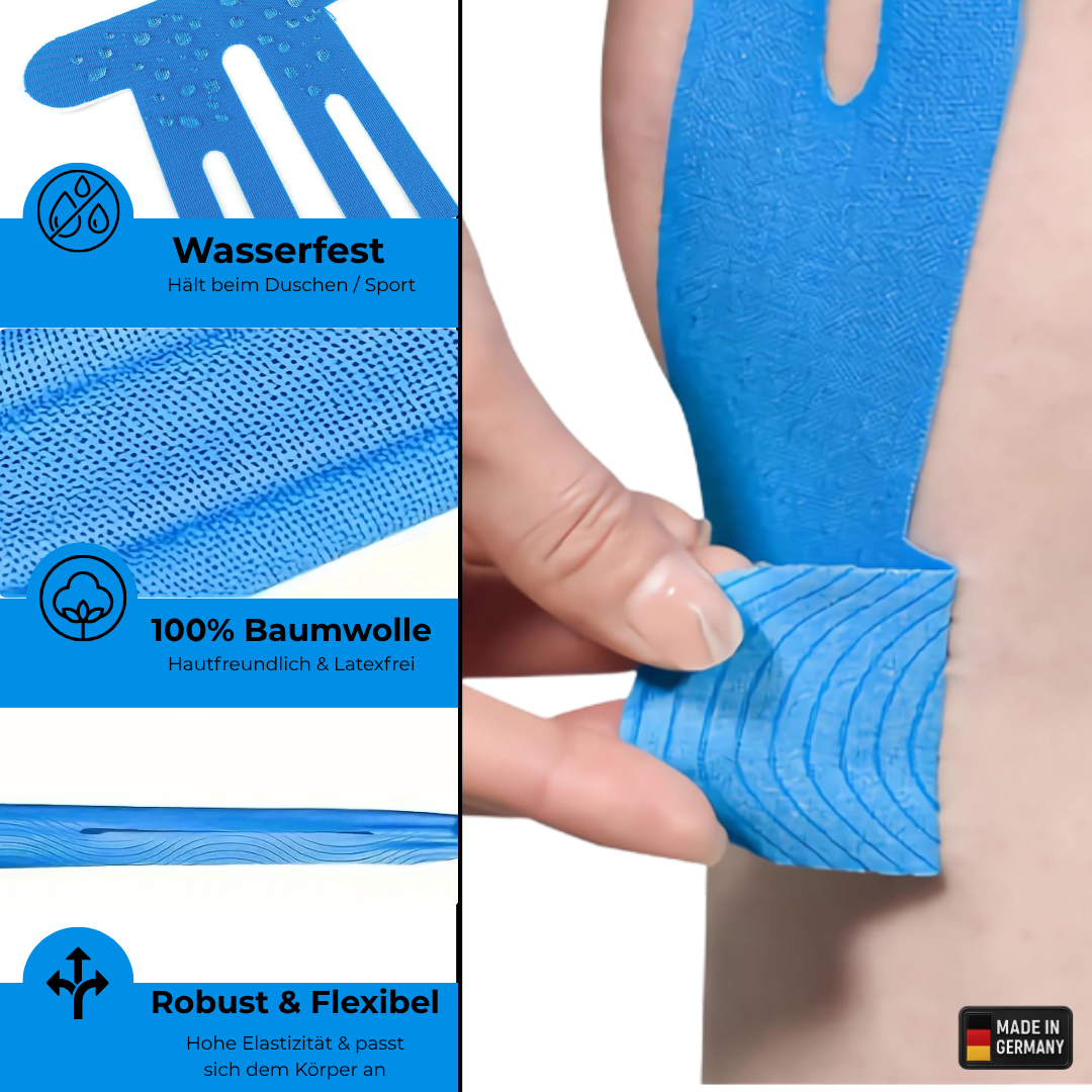 10x TapeFix™ Kinesiologie-Tape